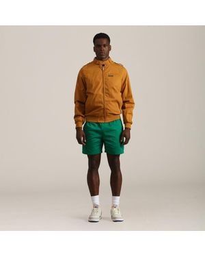 Members Only Classic Iconic Racer Jacket (slim Fit) - Green