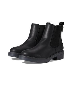 Blowfish Vedder Boots Round Toe Ankle Chelsea Jobb282 - Black