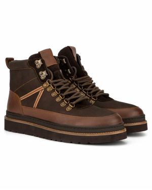Vintage Foundry Wayne Mid-Rise Boots - Brown