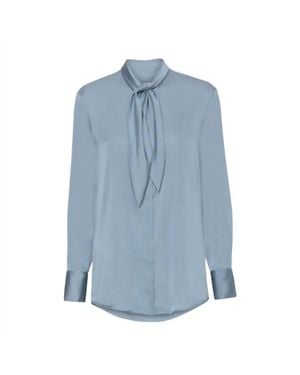 Karmamia Ribbon Shirt - Blue