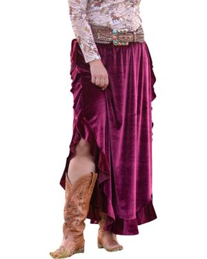 Tasha Polizzi Gala Skirt - Purple