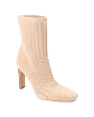 Journee Collection Collection Tru Comfort Foam Elissa Bootie - Natural