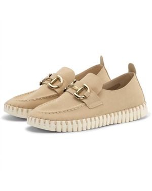 Ilse Jacobsen Tulip 3874 Slip On With Buckle - Natural