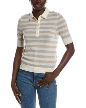BOSS Boss Fidenka Wool Polo Shirt - Gray