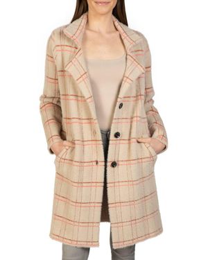 Love Token Eve Button Down Coatigan - Natural