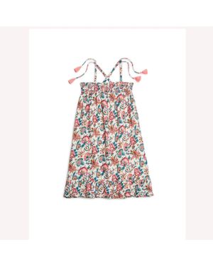 Louise Misha Girl's Marceline Dress - White