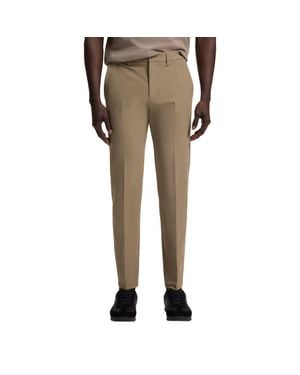 BOSS Polyester Skinny Pants - Natural