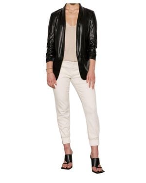 Tart Collections Kia Vegan Leather Blazer - Black