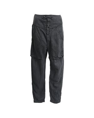 Isabel Marant Étoile Tapered Leg Pants - Gray
