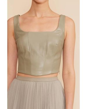 Lucy Paris Val Crop Top - Multicolor