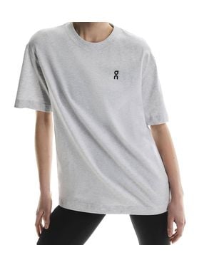 On Shoes Club-T Court Shirt - Gray