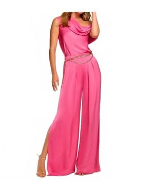 Ramy Brook Jolie Wide Leg Pants - Pink