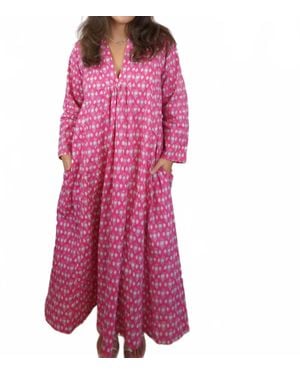 NIBI Daphne Maxi Dress - Pink