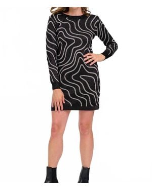 Sugarhill Kristen Knit Mini Dress - Black