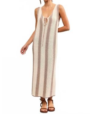 Mustard Seed Ezra Midi Dress - Natural