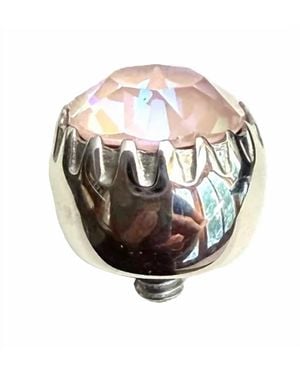 qudo London Big 10.5Mm Jewelry Topper - Metallic