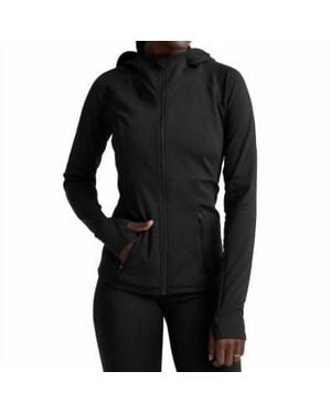 Beyond Yoga Pacer Fleece Full-Zip Jacket - Black