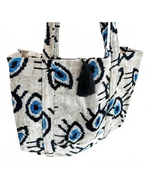 Wolf & Willa Eye Emily Tote - Blue