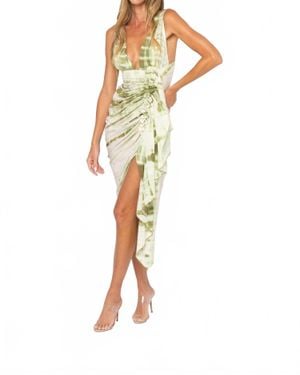 JBQ Tulum Midi Dress - Metallic