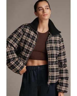 Varley Bryony Puffer Jacket - Brown