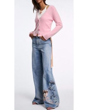 Dorothee Schumacher Luxury Love Cardigan - Blue