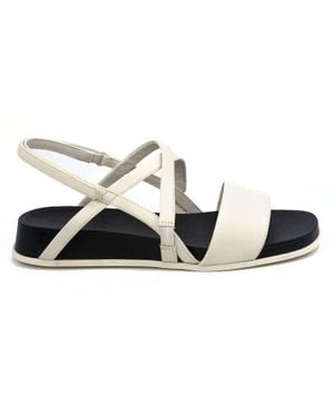 Camper Atonika Leather Platform Sandals - Blue