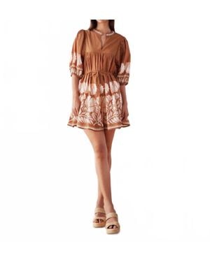 Omika Wren Mini Dress - Red