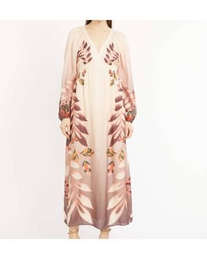 Caballero Mindy Long-Sleeve Dress - Pink