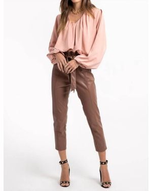 Bishop + Young Eternal Optimist Boho Bubble Sleeve Top - Natural