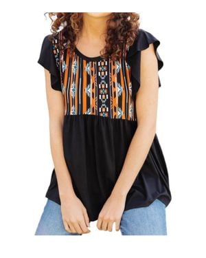 Haptics Dreaming Of The West Top - Black
