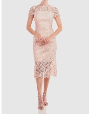 Kay Unger Tatum Dress - Pink