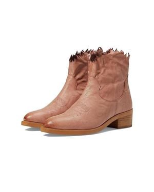 Roan By Bed Stu Diabolical Boot Blush Leather Western Cowgirl Jobb1777 - Brown