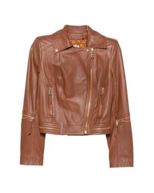 Elisabetta Franchi Jackets - Brown