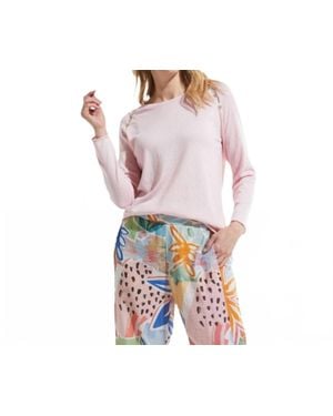 Zaket & Plover Long Sleeve Sweater - Pink