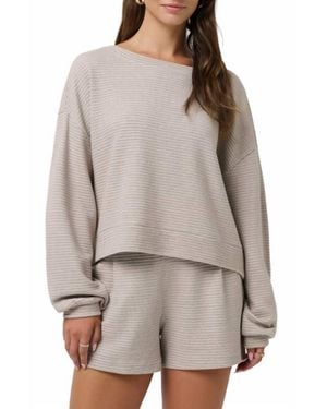 Travis Mathew Yacht Me Pullover - Gray