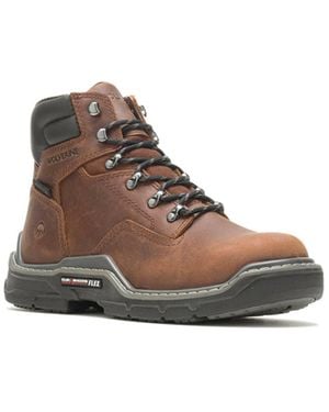 Wolverine Raider Durashocks 6" Boot - Brown