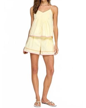 Strut & Bolt Sleeveless Top - Yellow