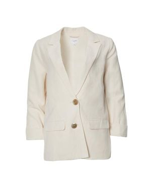 Cami NYC Owen Linen Blazer - White