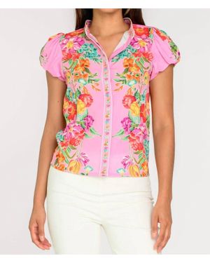 Elizabeth James The Label Emily Top - Pink