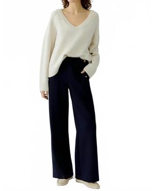 Ouí Pull On Scuba Pants - Blue