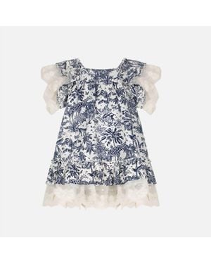 Allegra Paris Girls Dress - Blue