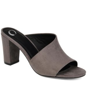 Journee Collection Apos;S Allea Medium And Wide Width Dress Sandals - Black