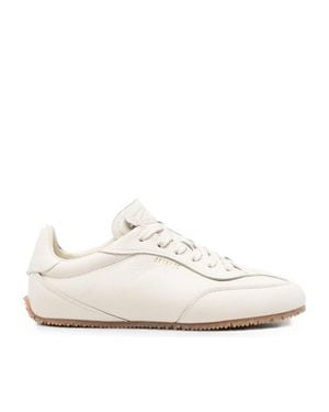 Axel Arigato Daze Runner Minimalist Leather Bamboo-Lined Sneakers - White