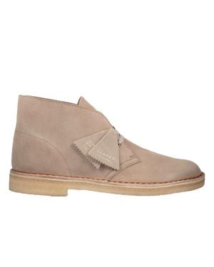 Clarks Desert Boot Sand Suede 26155527 - Natural