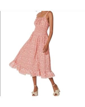 Cleobella Marcella Midi Dress - Pink