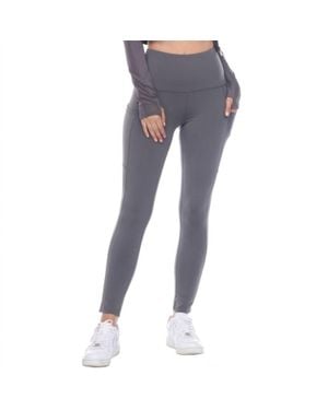 GOLDHAUS High Rise Leggings - Blue
