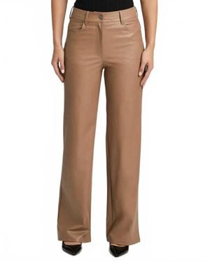 PAIGE Sasha Faux Leather Pant - Natural