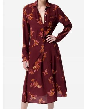 Vanessa Bruno Fresh Midi Dress - Red