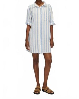 Melissa Nepton Josie Shirt Dress - White