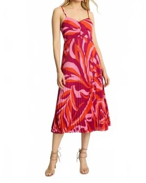 Caballero Donna Midi Dress - Red